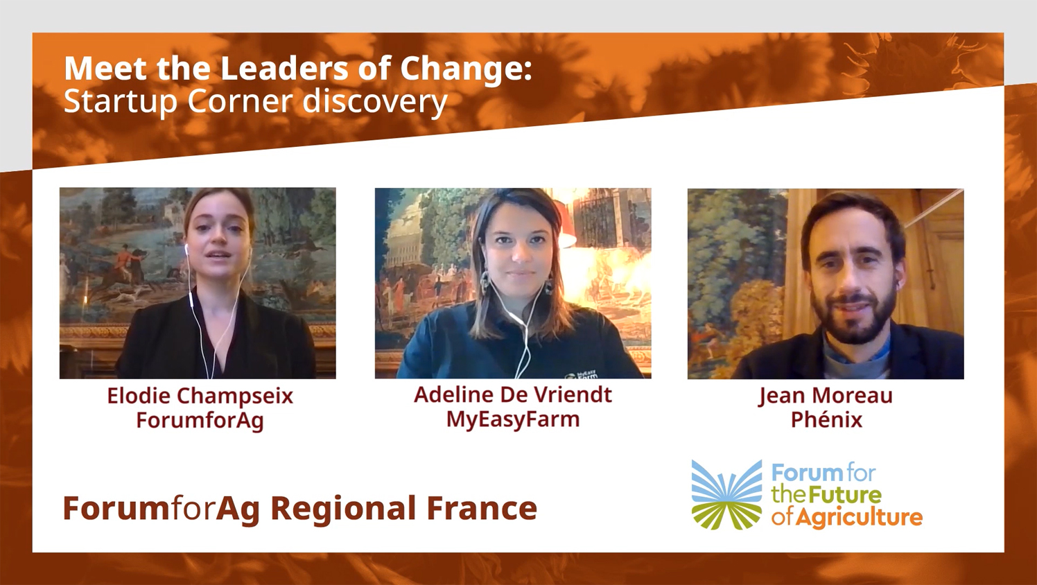 2021 Regional France – Meet the Leaders of Change: Startup Corner discovery (English) video image