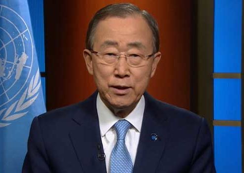 Ban Ki-moon (by video)