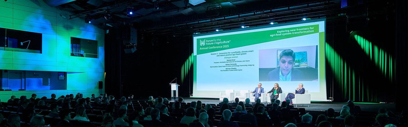  2025 Annual Conference – Session 4 – Innovation for a profitable, climate smart & nature positive agri-food system banner image