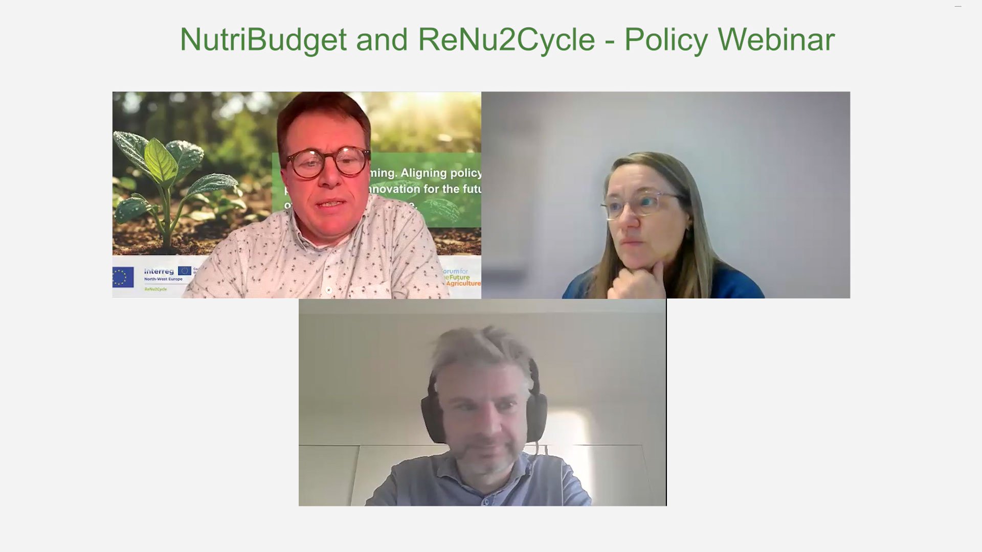 2025 Aligning policy, practice and innovation for sustainable agriculture webinar – Panel 2: Nutrient recovery under the Circular Economy Act