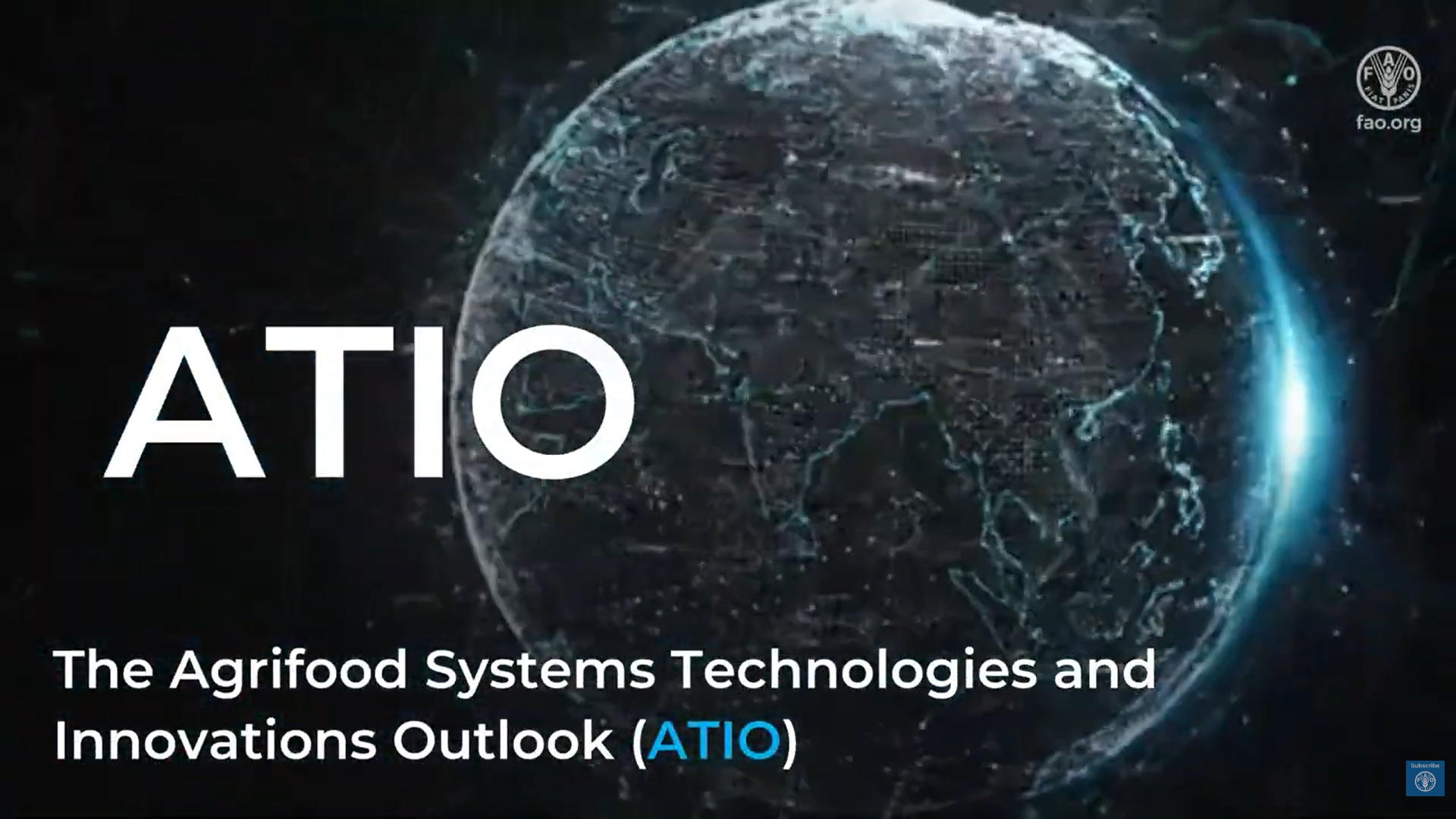 2026 FAO’s Agrifood Systems Technologies and Innovations Outlook (ATIO)